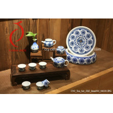 Environmental Protection and Health Tableware Hand Painted Underglazed Porcelain Jingdezhen Porcelain Tea Set